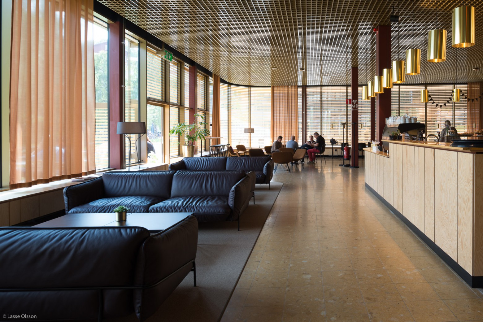 Swedese: Continental sofa - Johannebergs Science Park, Göteborg Victors Design Agency