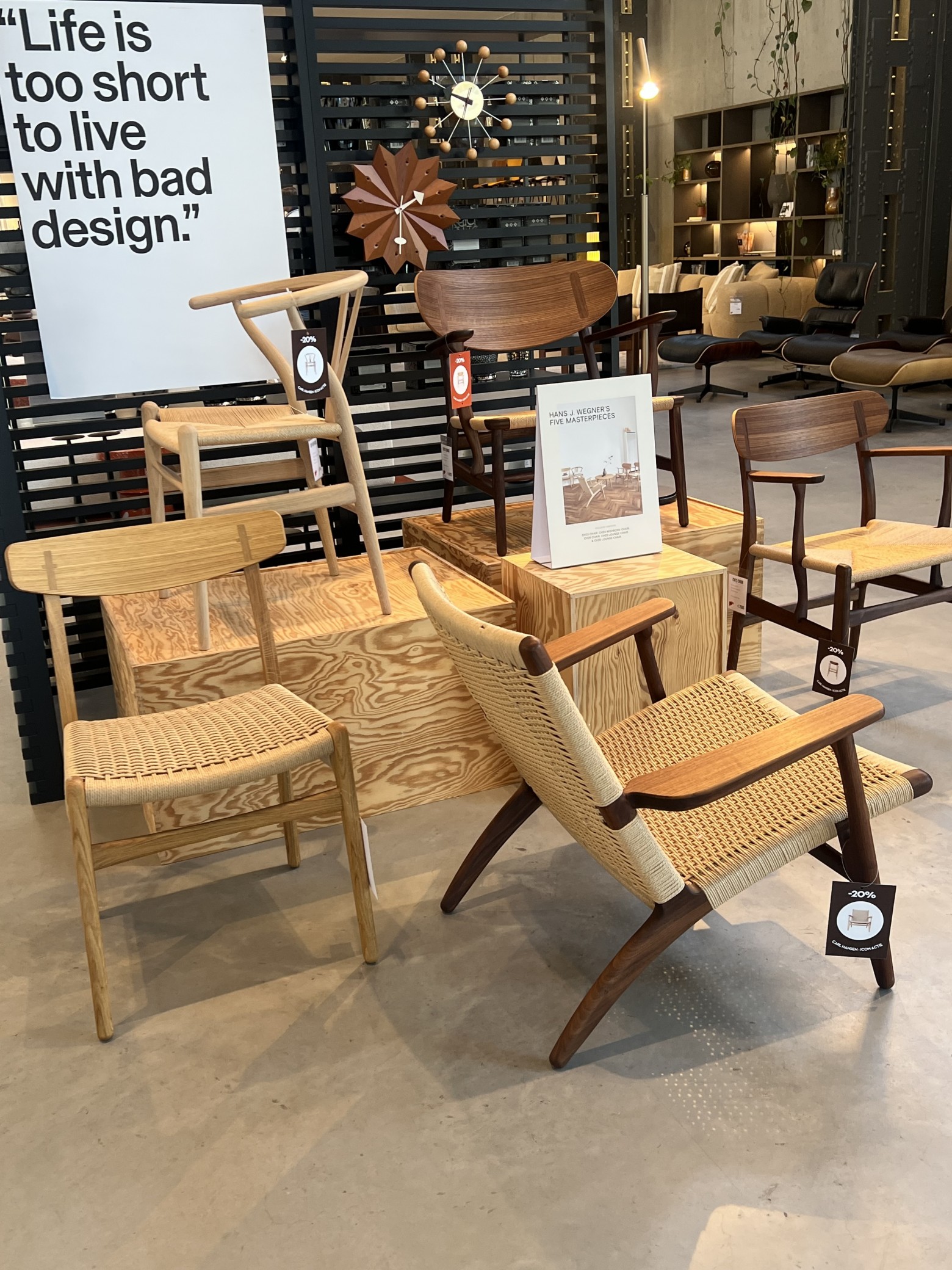 “Wegner Masterpieces” @  De Direkteurswoning Gent  Victors Design Agency