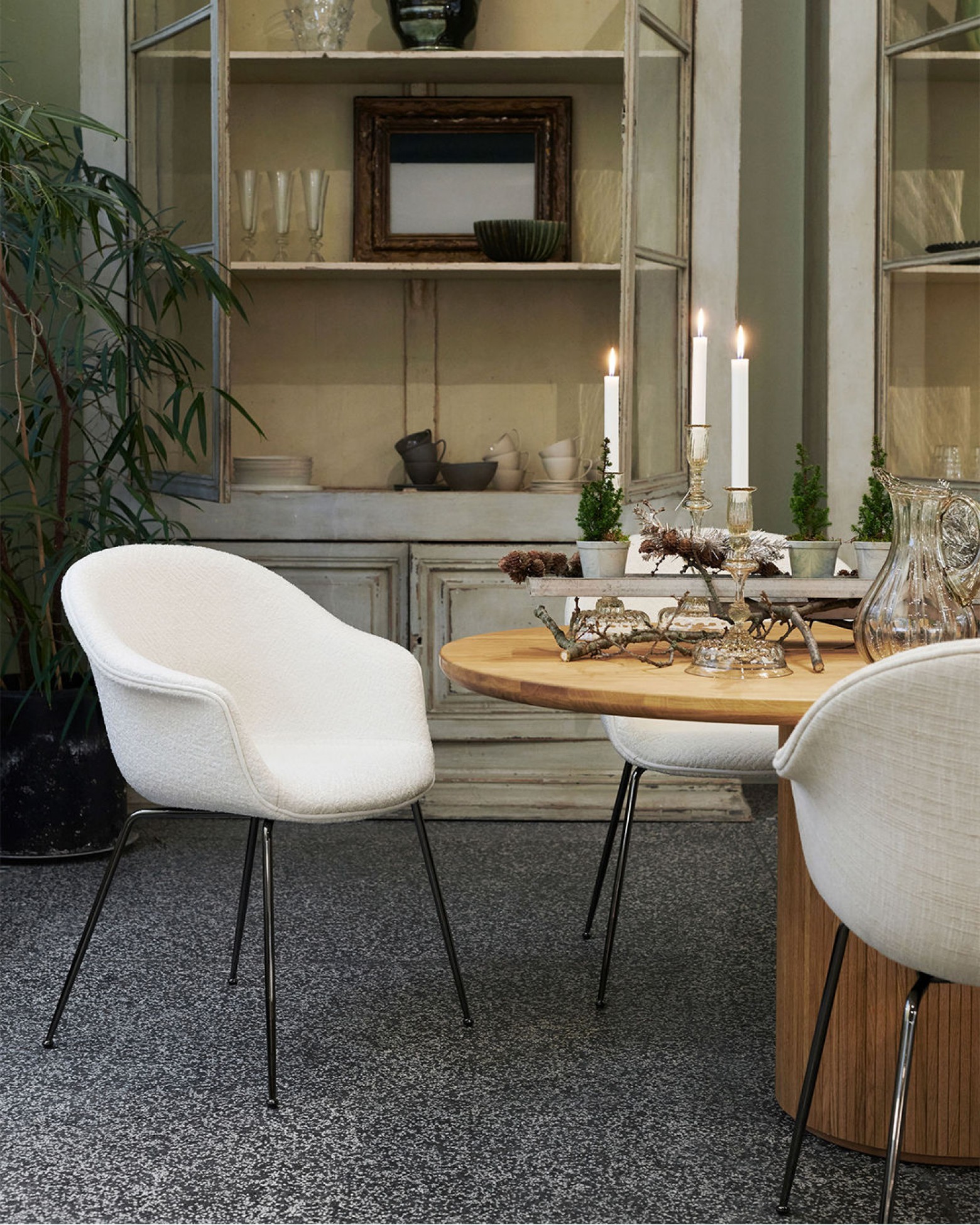 Gubi BAT dining chair  Victors Design Agency