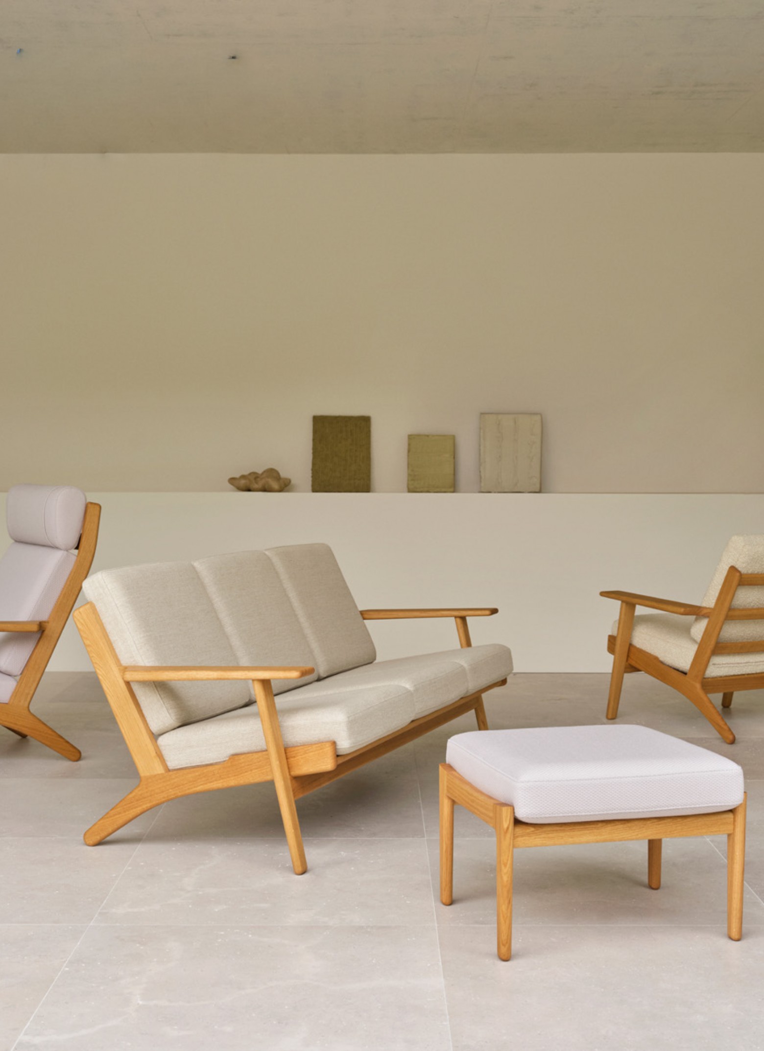 CH290 series, ontworpen in 1962 door Hans J Wegner Victors Design Agency