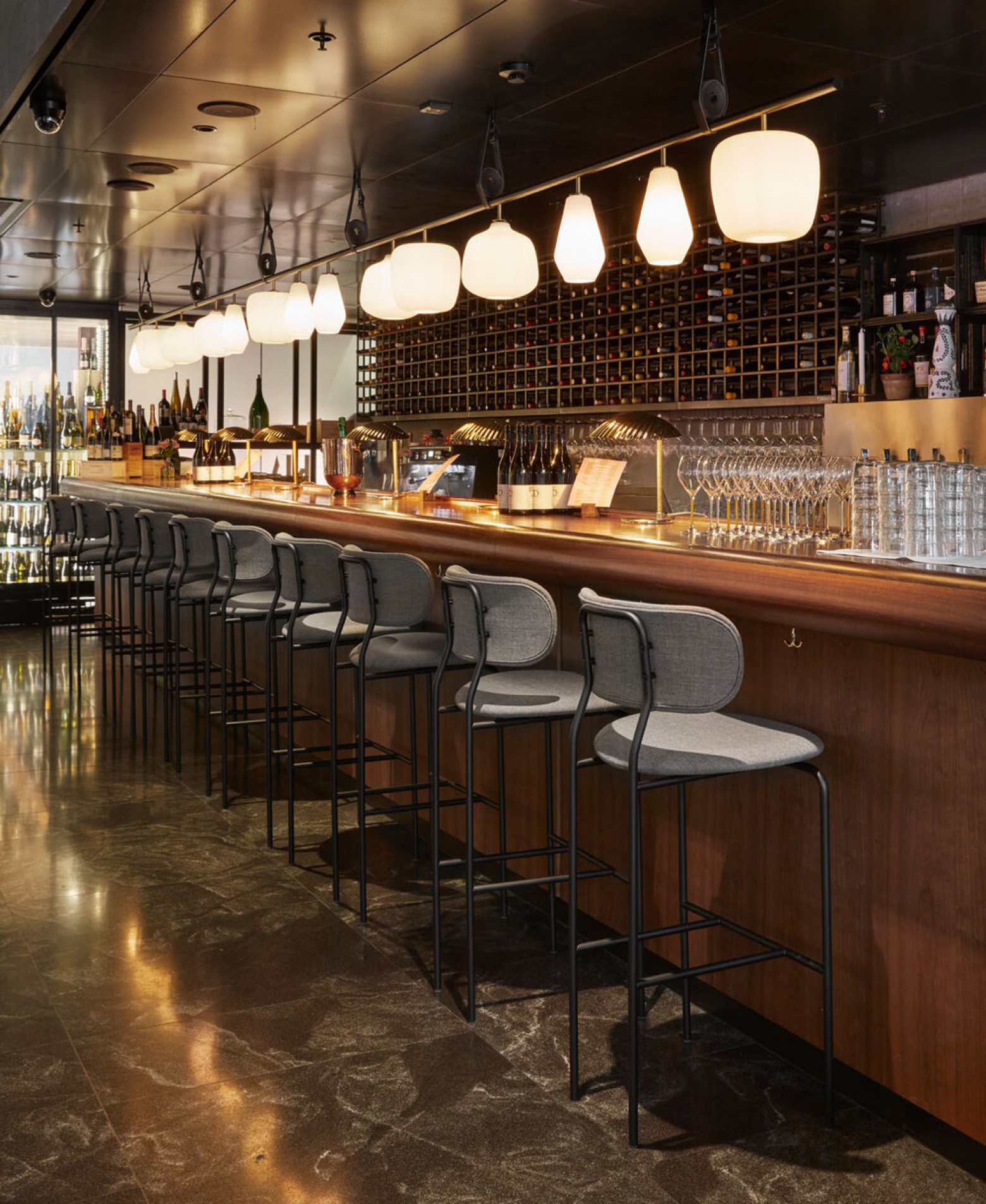 Coco barstoelen in hotel At Six, Stockholm: inspirerend Victors Design Agency