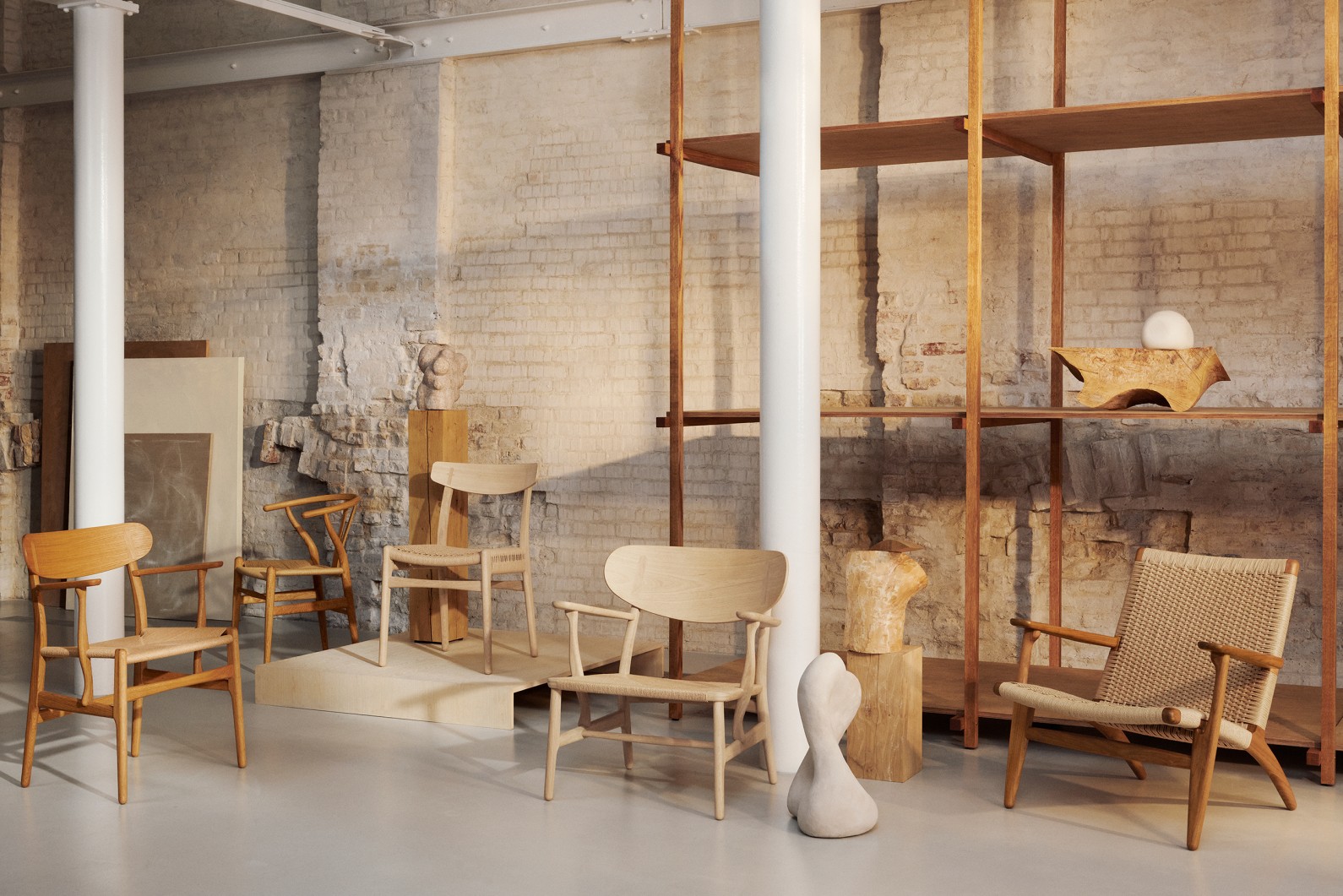 Iconique Wegner Masterpieces conçus en 1950