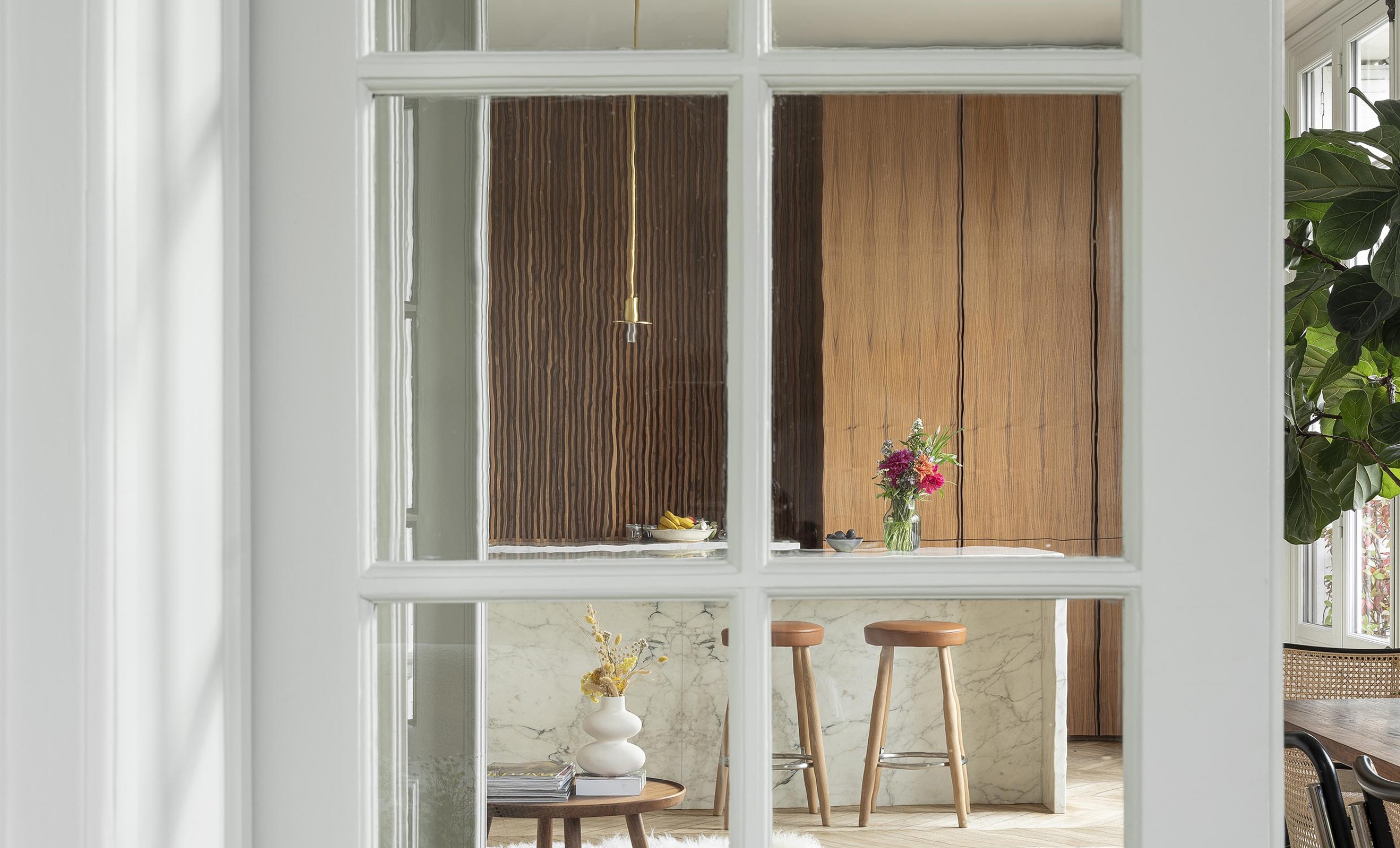 Discreet binnenkijken in een privé flat in Paris: een realisatie van Marie-Astrid Pelser  Victors Design Agency