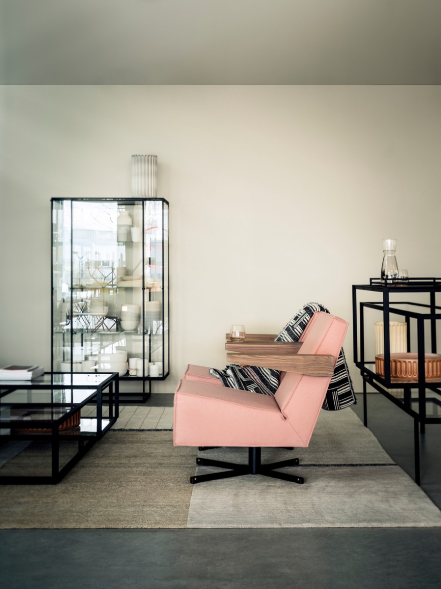 Chaise de la salle de presse, 1958, création de Gerrit Rietveld pour le bâtiment de l'Unesco à Paris 