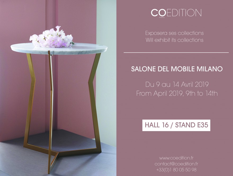invitation Milan COedition: Hall 16 - Stand E35