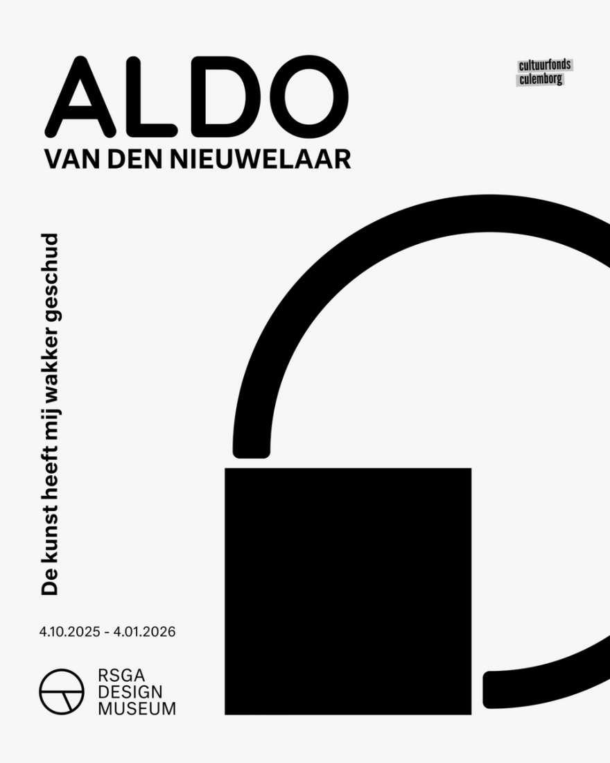 Expo over Aldo van den Nieuwelaar in RSGA Design Museum