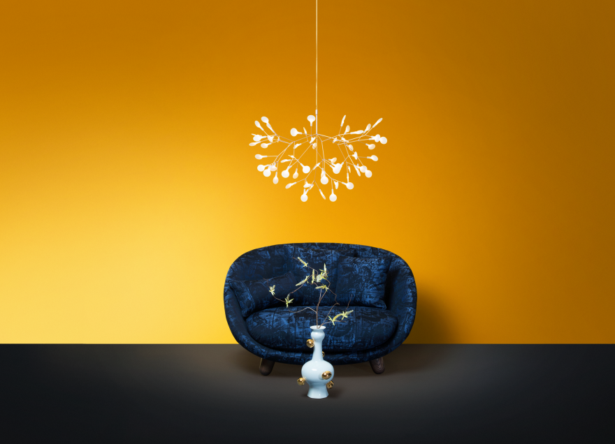 Succesvolle Heracleum lamp en Love sofa, MOOOI collectie 