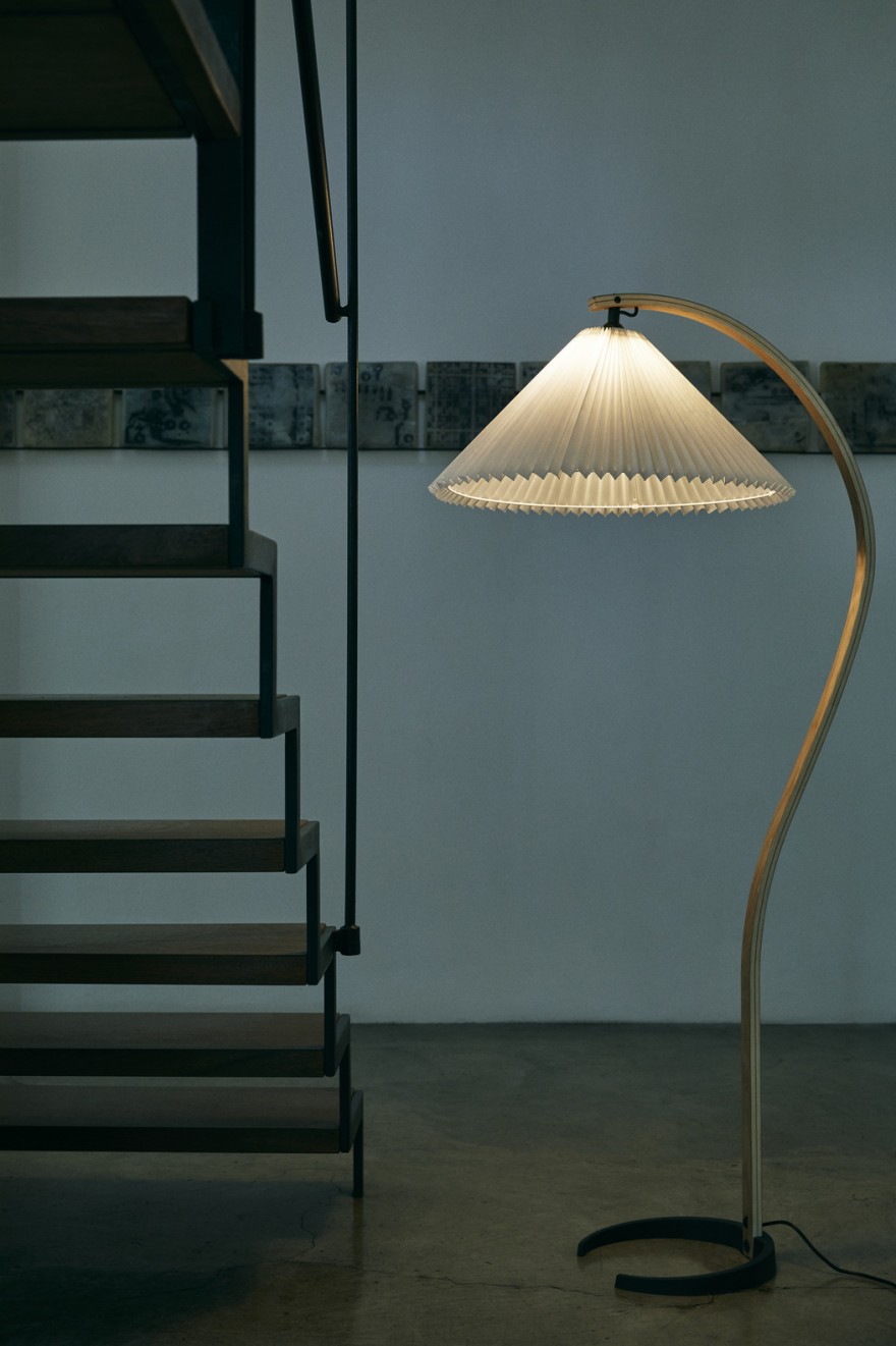 Timberline vloerlamp, Mads Caprani, 70ies design 
