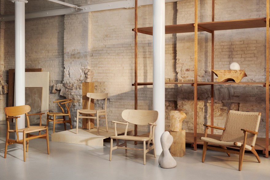Iconique Wegner Masterpieces conçus en 1950
