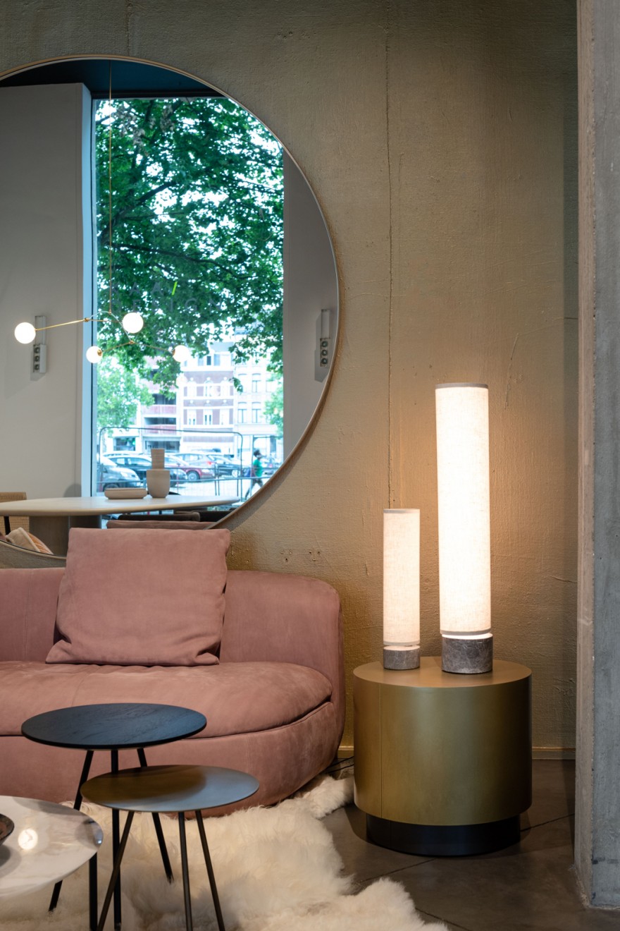 Unbound lampen, Space Copenhagen, Gubi @ Kaai Design Antwerpen  