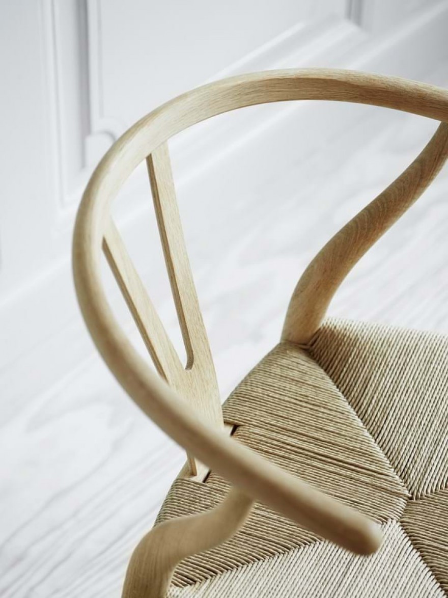collectie Carl Hansen & Son - detail CH24 Wishbone chair