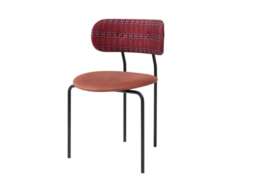 Coco Dining Chair in stof Alcantara 407